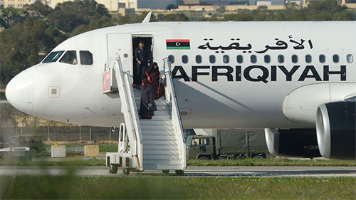 liberados los pasajeros del avión libio secuestrado